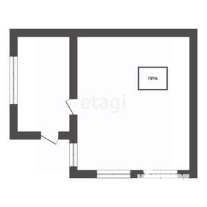 Дача 36м², 1-этажный, участок 5 сот.  