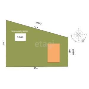 Дом 150м², 2-этажный, участок 10 сот.  