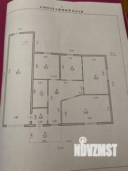 Коттедж 150м², 1-этажный, участок 11 сот.  