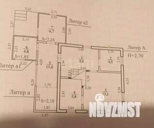 Дом 32м&sup2;, 1-этажный, участок 11 сот.  
