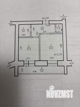 1-к квартира, на длительный срок, 37м2, 8/9 этаж