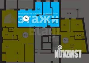 2-к квартира, на длительный срок, 77м2, 3/12 этаж