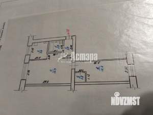 2-к квартира, вторичка, 43м2, 3/5 этаж