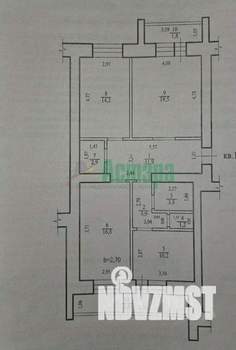 3-к квартира, вторичка, 90м2, 3/9 этаж