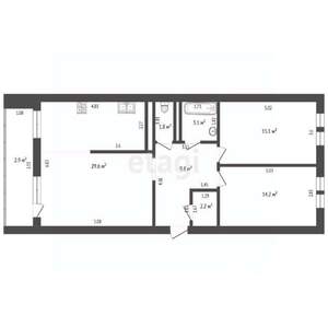 3-к квартира, вторичка, 79м2, 10/10 этаж