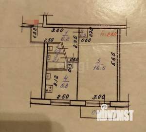 1-к квартира, вторичка, 32м2, 2/5 этаж
