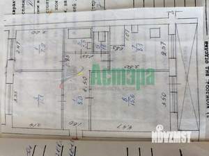 3-к квартира, вторичка, 56м2, 5/5 этаж