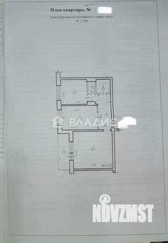 2-к квартира, вторичка, 50м2, 10/10 этаж