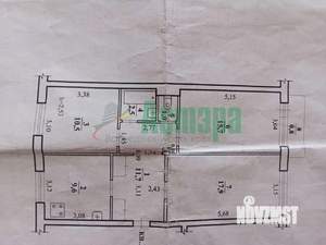 3-к квартира, вторичка, 70м2, 4/5 этаж