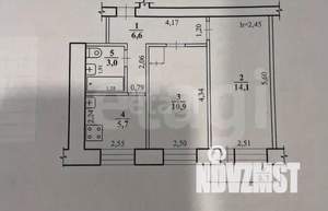 2-к квартира, вторичка, 40м2, 4/5 этаж