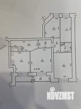 4-к квартира, вторичка, 108м2, 3/10 этаж
