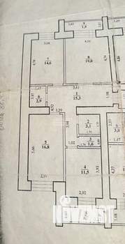 3-к квартира, вторичка, 90м2, 16/16 этаж