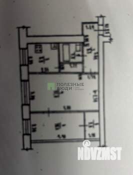 2-к квартира, вторичка, 45м2, 2/5 этаж