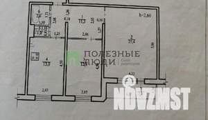 2-к квартира, вторичка, 69м2, 1/5 этаж