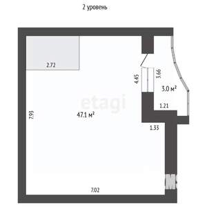 3-к квартира, вторичка, 95м2, 5/5 этаж