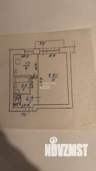 1-к квартира, вторичка, 34м2, 1/5 этаж