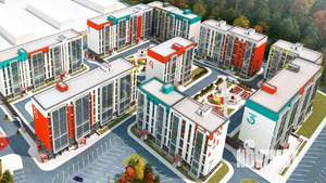 2-к квартира, строящийся дом, 51м2, 9/9 этаж