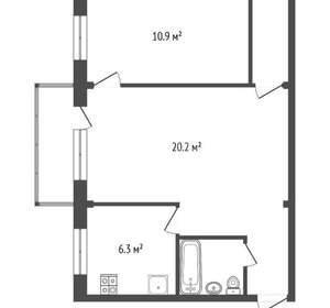 2-к квартира, вторичка, 47м2, 4/5 этаж