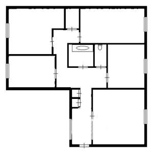 5-к квартира, вторичка, 103м2, 1/5 этаж