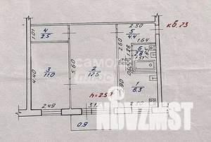 2-к квартира, вторичка, 45м2, 5/5 этаж