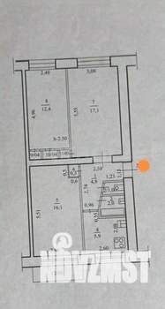 3-к квартира, вторичка, 62м2, 1/5 этаж