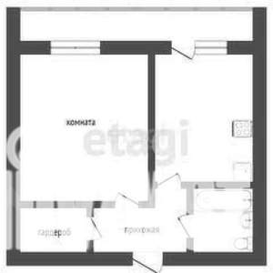 1-к квартира, вторичка, 45м2, 4/13 этаж