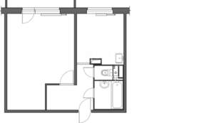 1-к квартира, вторичка, 32м2, 5/5 этаж