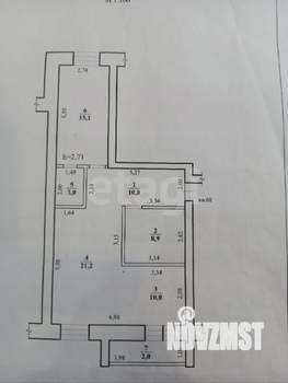 2-к квартира, вторичка, 69м2, 2/7 этаж