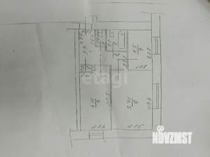 2-к квартира, вторичка, 41м2, 2/2 этаж