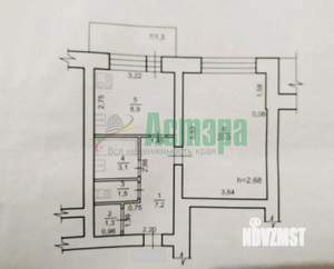 1-к квартира, вторичка, 43м2, 4/9 этаж