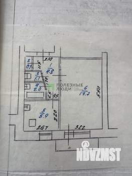 1-к квартира, вторичка, 32м2, 5/5 этаж