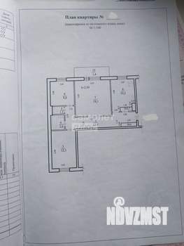 3-к квартира, вторичка, 71м2, 5/5 этаж