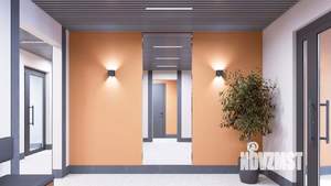 3-к квартира, строящийся дом, 75м2, 1/9 этаж