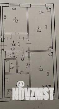 3-к квартира, вторичка, 68м2, 1/5 этаж