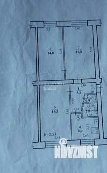3-к квартира, вторичка, 61м2, 1/5 этаж