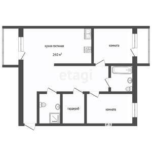 3-к квартира, вторичка, 108м2, 8/10 этаж