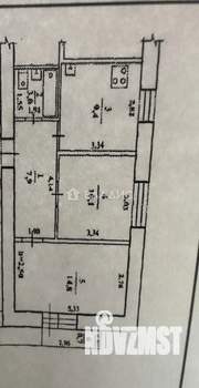2-к квартира, вторичка, 45м2, 7/9 этаж