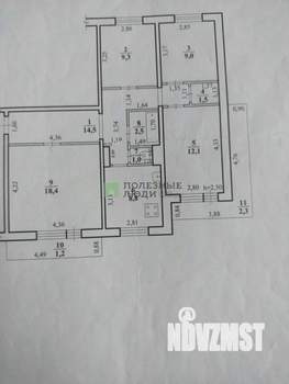 4-к квартира, вторичка, 81м2, 4/10 этаж