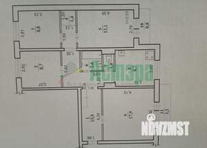 4-к квартира, вторичка, 77м2, 9/10 этаж
