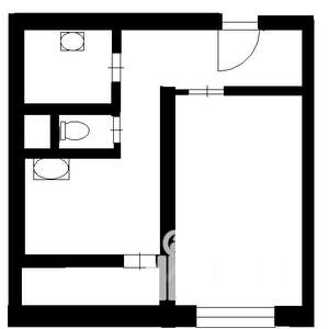 1-к квартира, вторичка, 30м2, 3/5 этаж