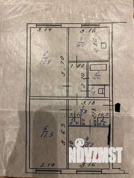 3-к квартира, вторичка, 70м2, 1/5 этаж