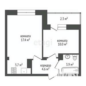 1-к квартира, вторичка, 40м2, 16/16 этаж