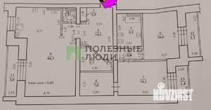 3-к квартира, вторичка, 125м2, 5/9 этаж