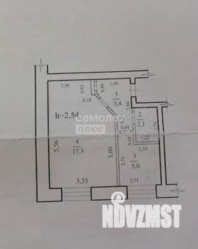 1-к квартира, вторичка, 28м2, 3/5 этаж