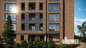 1-к квартира, строящийся дом, 45м2, 9/16 этаж