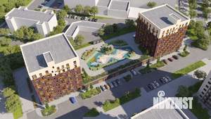 1-к квартира, строящийся дом, 49м2, 4/9 этаж
