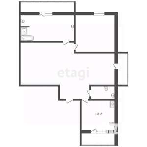 4-к квартира, вторичка, 147м2, 4/10 этаж