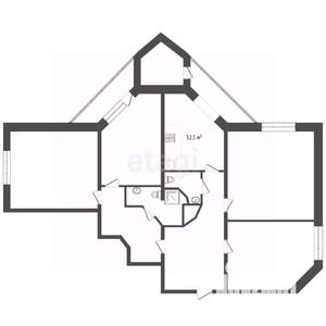 4-к квартира, вторичка, 137м2, 12/12 этаж