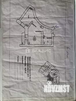 1-к квартира, вторичка, 47м2, 6/13 этаж