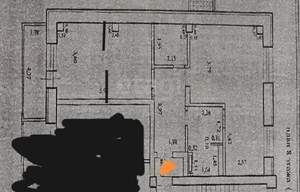 3-к квартира, вторичка, 66м2, 8/9 этаж
